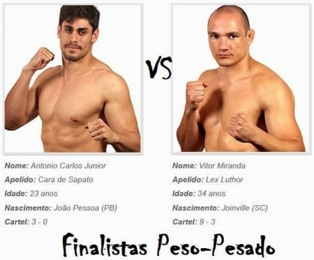 Antonio Carlos Junior vs Vitor Miranda, finalistas TUF 3 peso-pesado