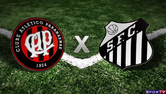 Atlético-PR e Santos