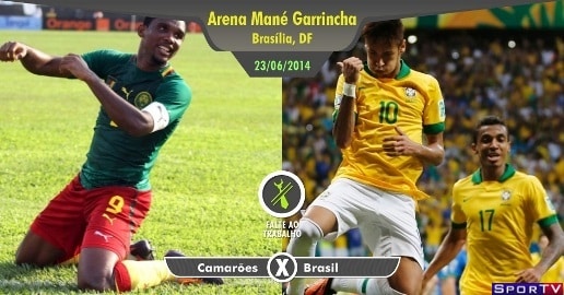 Brasil e Camarões