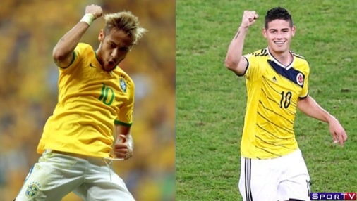 Brasil e Colombia