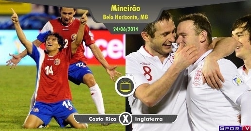 Costa Rica e Inglaterra