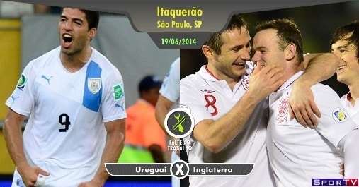 Uruguai e Inglaterra