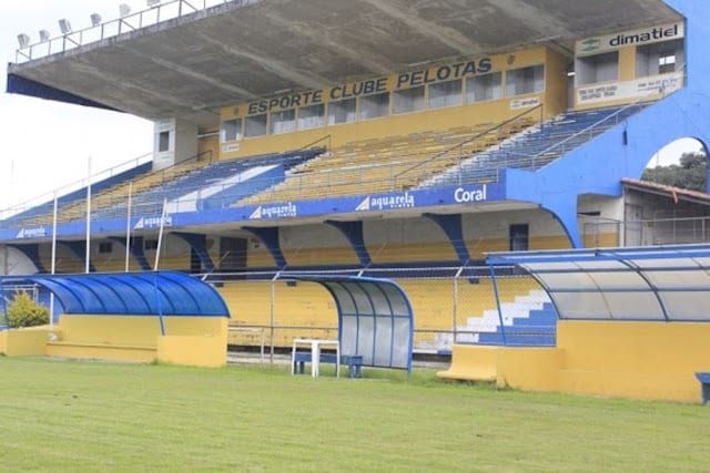 Estádio Boca do Lobo, em Pelotas-RS